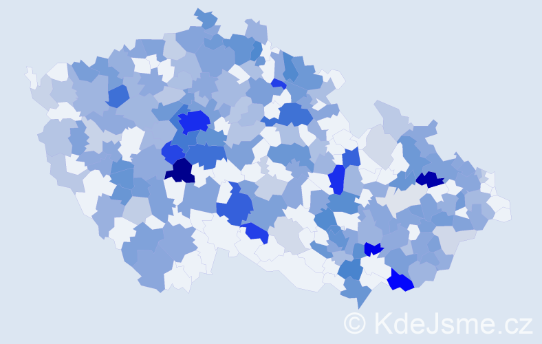 Jméno: 'Apolena', počet výskytů 484 v celé ČR
