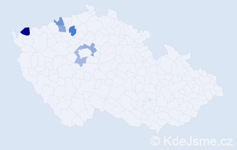 Jméno: 'Norbert Josef', počet výskytů 6 v celé ČR