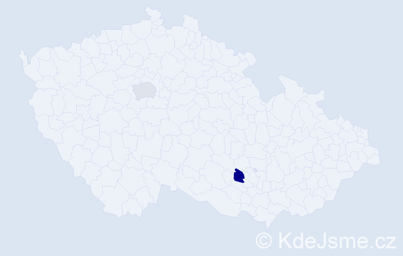 Jméno: 'Noureddin', počet výskytů 2 v celé ČR