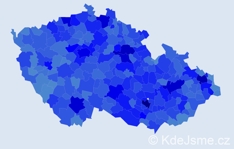 Jméno: 'Lenka', počet výskytů 118881 v celé ČR