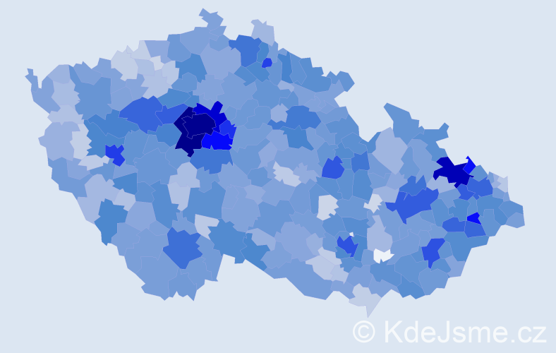 Jméno: 'Jonáš', počet výskytů 4773 v celé ČR