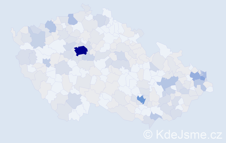 Jméno: 'Ľubica', počet výskytů 492 v celé ČR