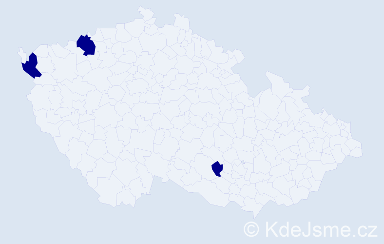 Jméno: 'Duc Khai', počet výskytů 3 v celé ČR