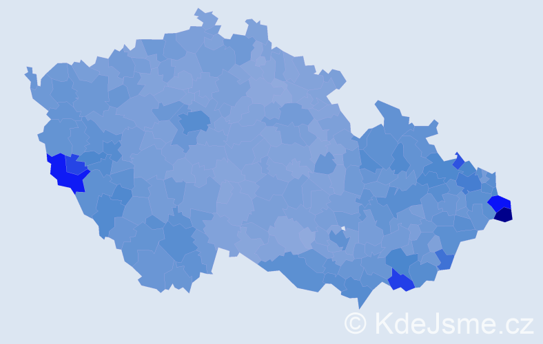 Jméno: 'Anna', počet výskytů 140375 v celé ČR