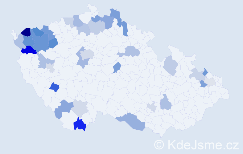 Jméno: 'Renate', počet výskytů 59 v celé ČR