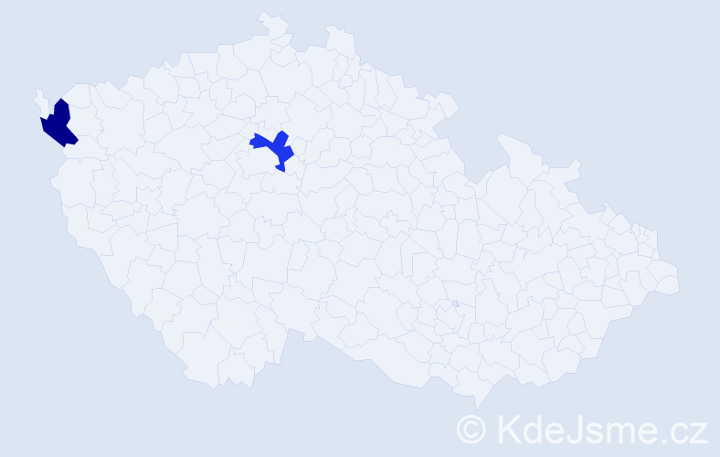 Jméno: 'Xuan Khoi', počet výskytů 2 v celé ČR