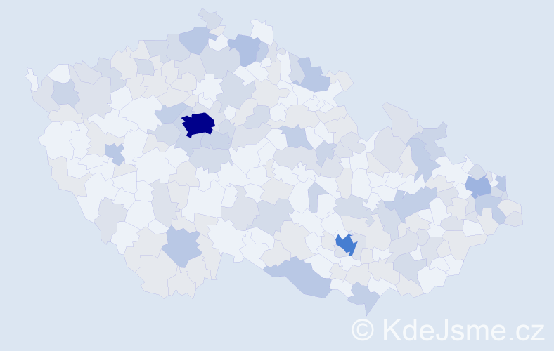 Jméno: 'Lena', počet výskytů 354 v celé ČR