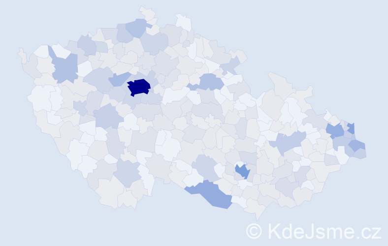 Jméno: 'Zbyšek', počet výskytů 793 v celé ČR