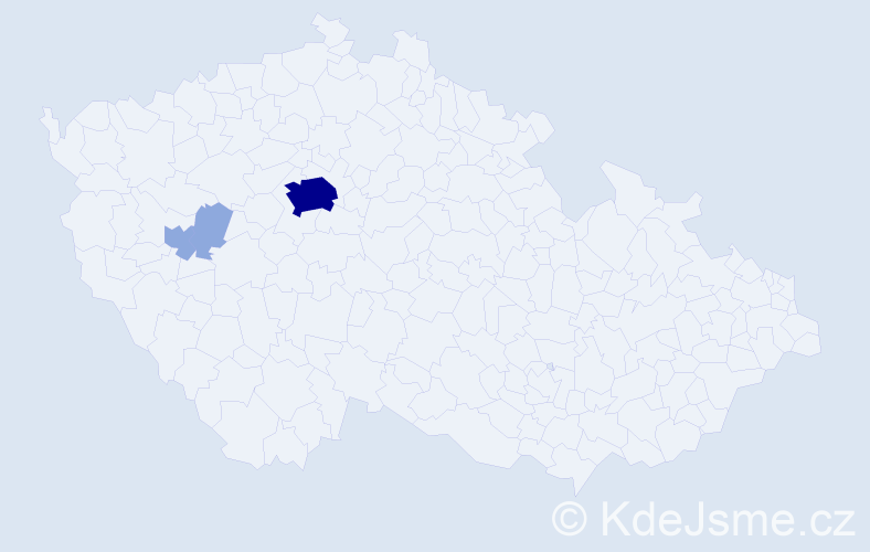 Jméno: 'Ravshanbek', počet výskytů 7 v celé ČR