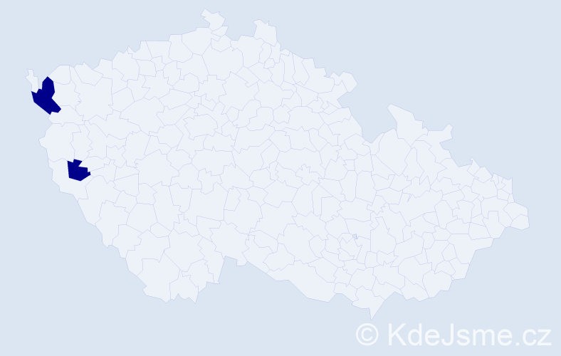 Jméno: 'Phi Khanh', počet výskytů 2 v celé ČR