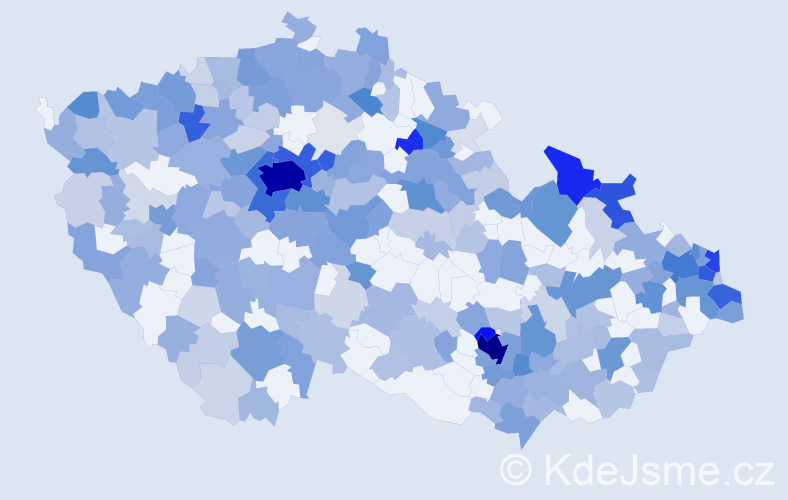 Jméno: 'Sofia', počet výskytů 797 v celé ČR