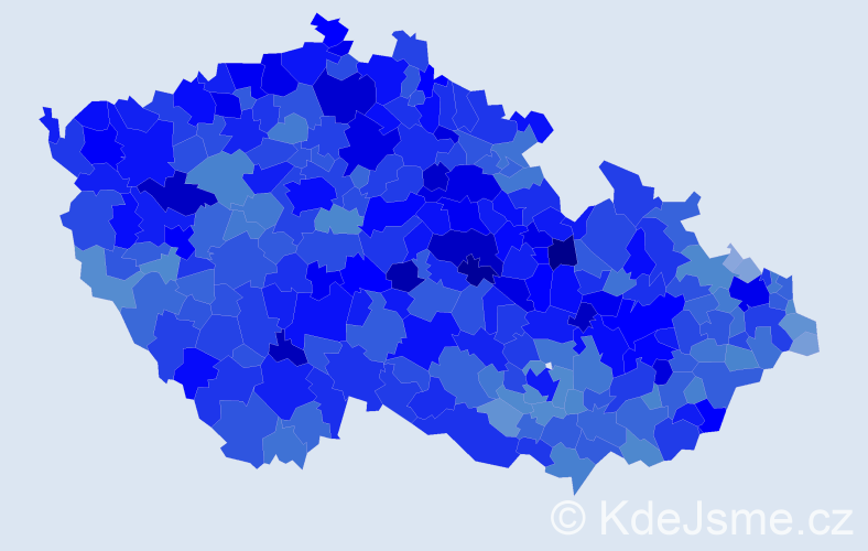 Jméno: 'Ladislav', počet výskytů 71081 v celé ČR