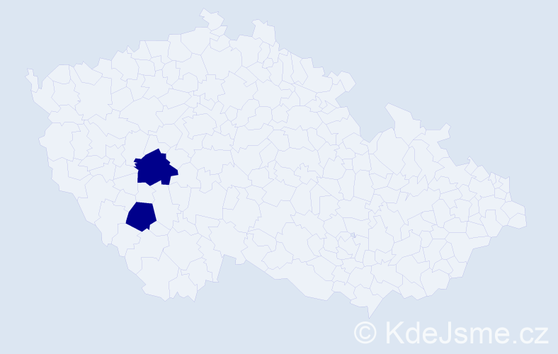 Jméno: 'Luong Bang', počet výskytů 2 v celé ČR