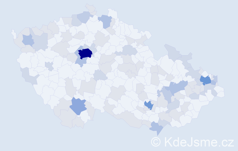 Jméno: 'Isabel', počet výskytů 177 v celé ČR