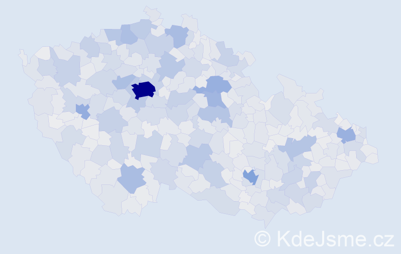 Jméno: 'Stanislava', počet výskytů 18562 v celé ČR