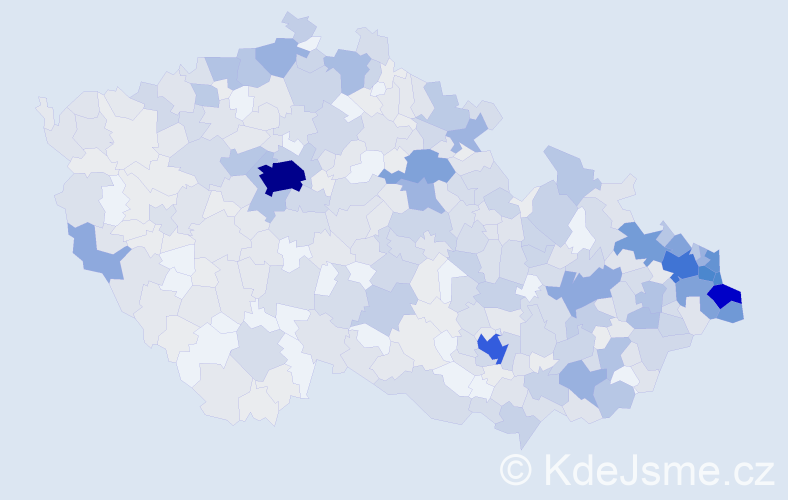 Jméno: 'Dorota', počet výskytů 1376 v celé ČR