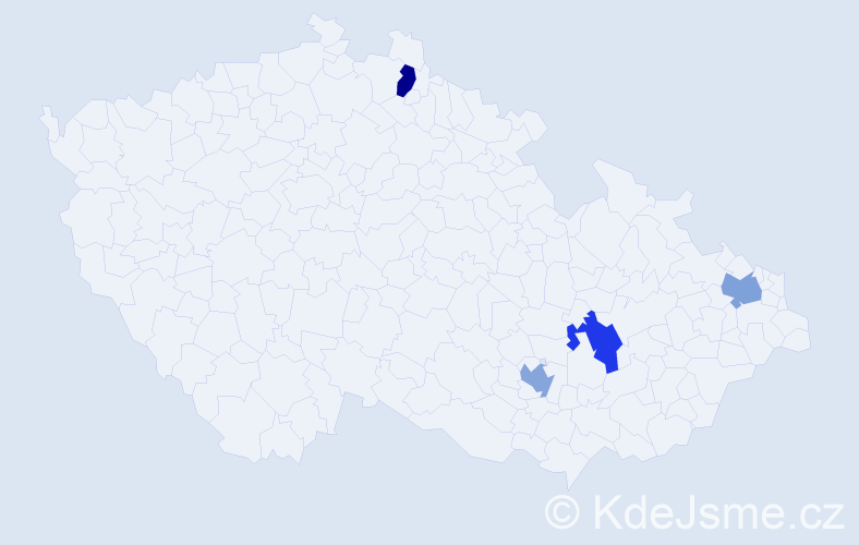 Jméno: 'Matthew Anthony', počet výskytů 4 v celé ČR