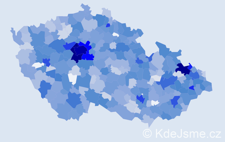 Jméno: 'Jonáš', počet výskytů 3584 v celé ČR
