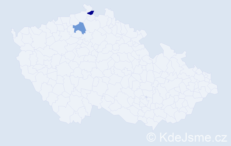Jméno: 'Anh Tai', počet výskytů 2 v celé ČR