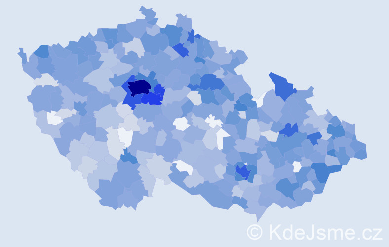 Jméno: 'Mariana', počet výskytů 2194 v celé ČR