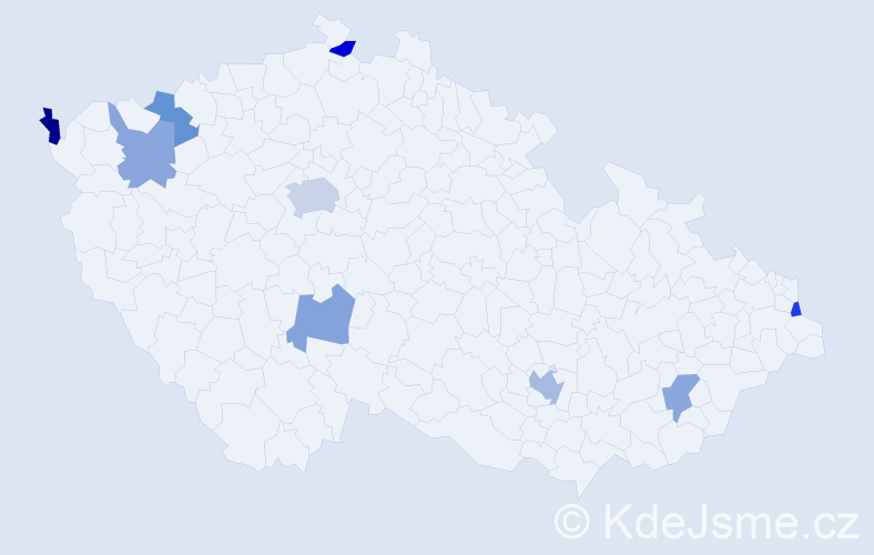 Jméno: 'Adam Gabriel', počet výskytů 12 v celé ČR