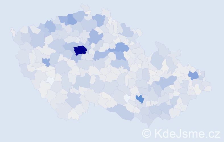 Jméno: 'Zlata', počet výskytů 2594 v celé ČR