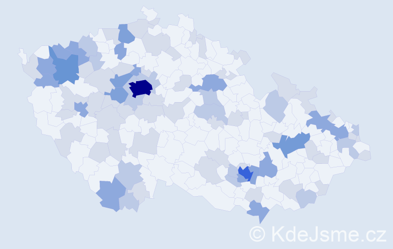 Jméno: 'Dagmara', počet výskytů 178 v celé ČR
