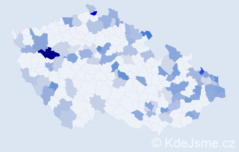 Jméno: 'Edmund', počet výskytů 180 v celé ČR