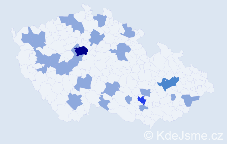 Jméno: 'Anette', počet výskytů 48 v celé ČR