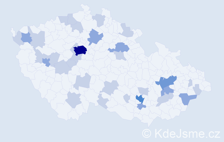 Jméno: 'Anette', počet výskytů 59 v celé ČR