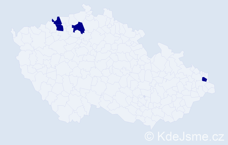 Jméno: 'Andreas Martin', počet výskytů 4 v celé ČR