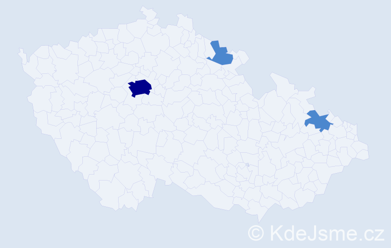 Jméno: 'David Gabriel', počet výskytů 5 v celé ČR