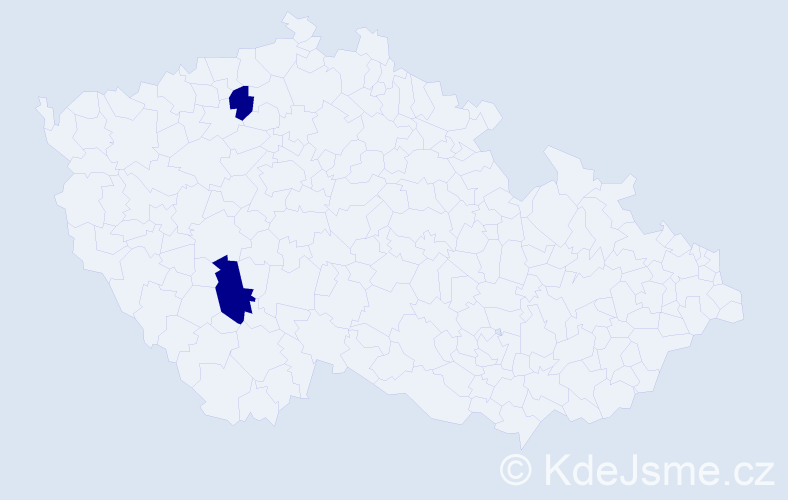 Jméno: 'Thanh Thuan', počet výskytů 2 v celé ČR