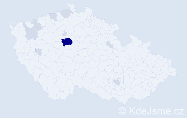 Jméno: 'Taisiya', počet výskytů 26 v celé ČR