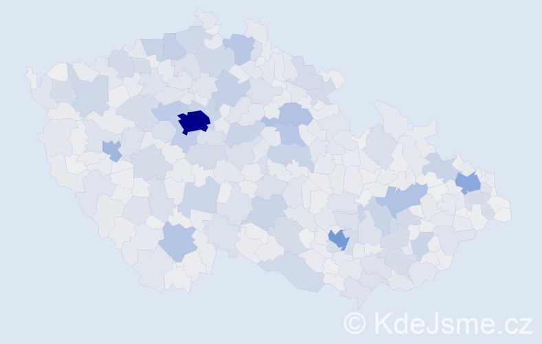 Jméno: 'Hana', počet výskytů 150374 v celé ČR