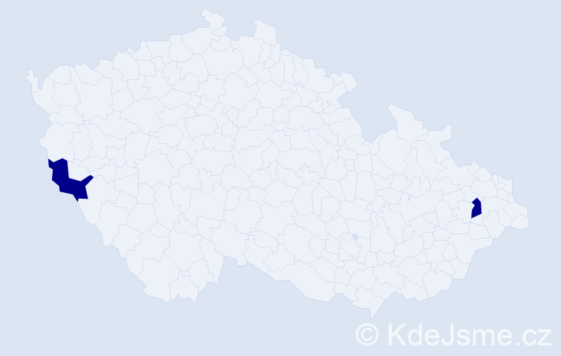 Jméno: 'Quang Truyen', počet výskytů 2 v celé ČR