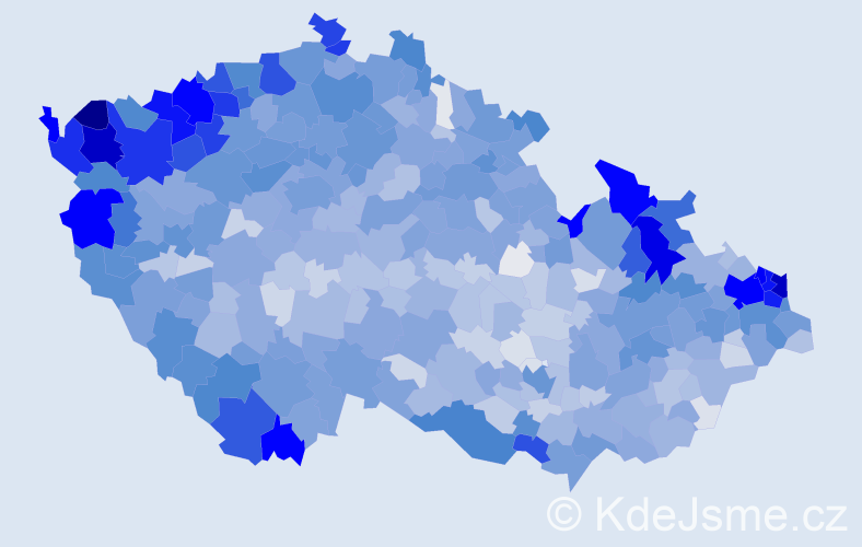 Jméno: 'Štefan', počet výskytů 9183 v celé ČR