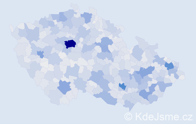 Jméno: 'Vlastimil', počet výskytů 28181 v celé ČR