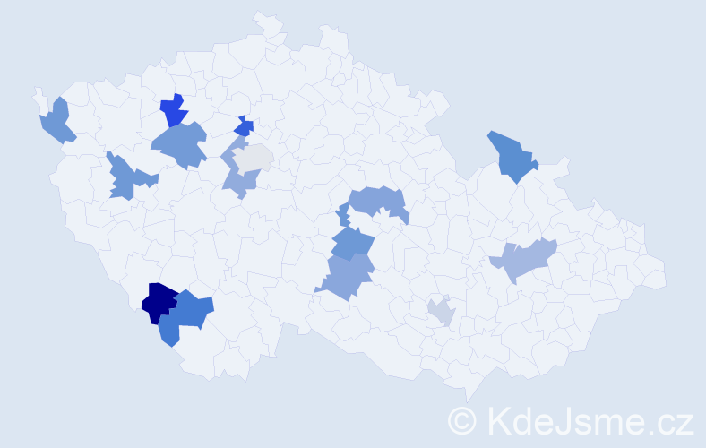 Jméno: 'Vasile', počet výskytů 15 v celé ČR