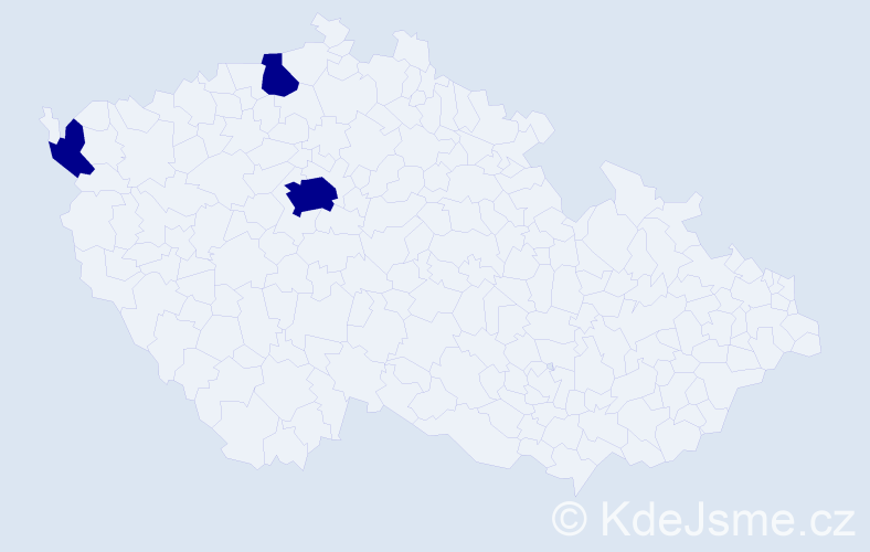 Jméno: 'Xuan Dat', počet výskytů 3 v celé ČR