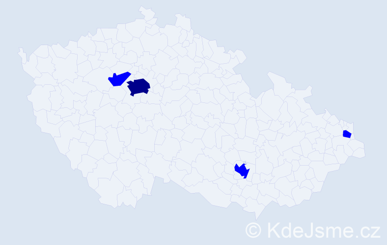 Jméno: 'Sebastian Filip', počet výskytů 5 v celé ČR