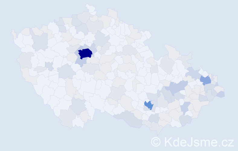 Jméno: 'Rafael', počet výskytů 311 v celé ČR