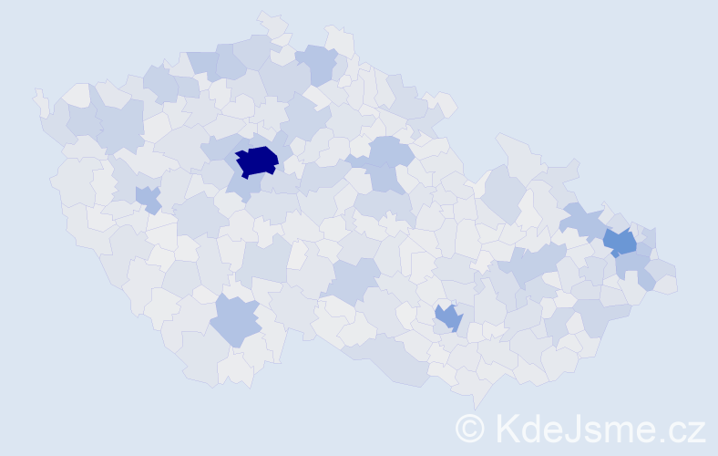 Jméno: 'Daniel', počet výskytů 60935 v celé ČR