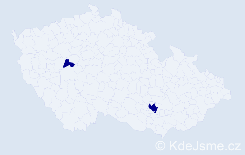 Jméno: 'Adrian David', počet výskytů 2 v celé ČR