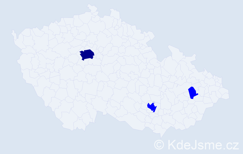 Jméno: 'Josef David', počet výskytů 4 v celé ČR