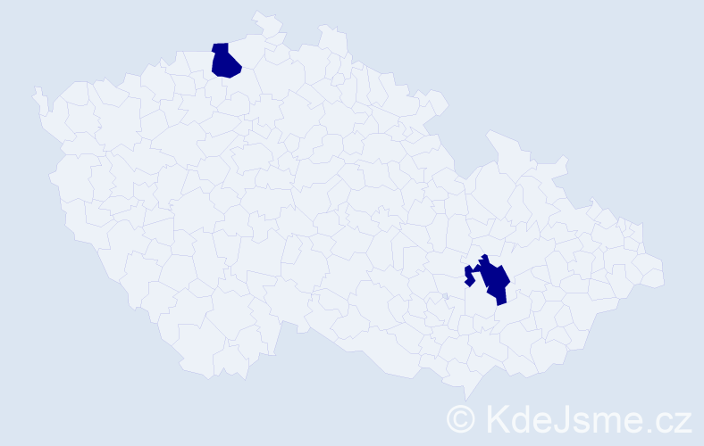 Jméno: 'Khánh Linh', počet výskytů 2 v celé ČR