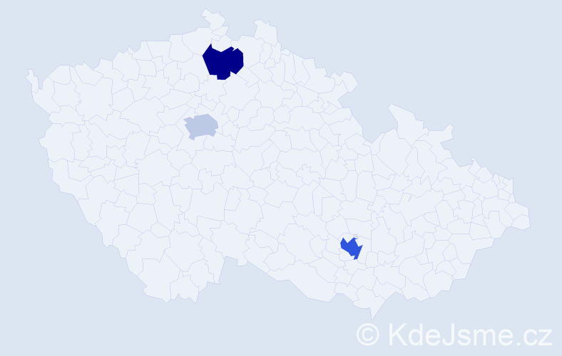Jméno: 'Adam Vincent', počet výskytů 4 v celé ČR
