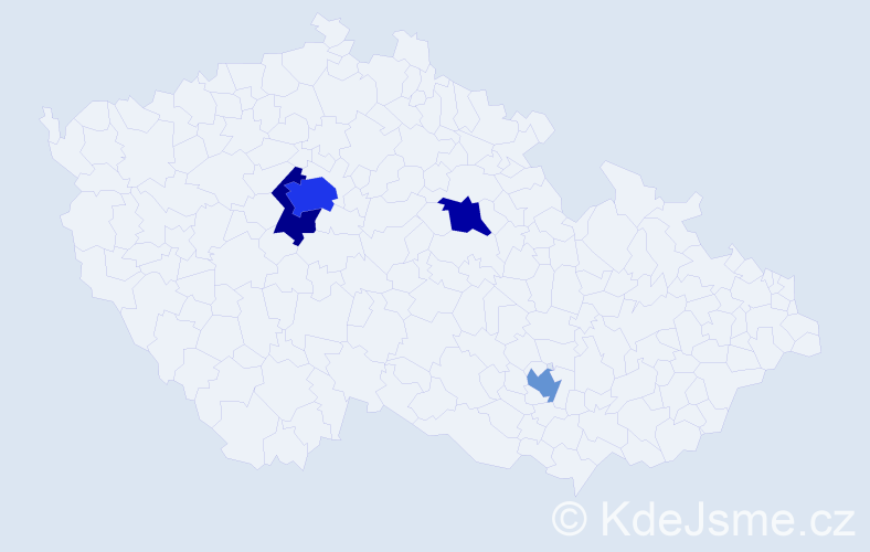 Jméno: 'Remi', počet výskytů 8 v celé ČR