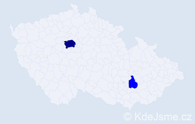Jméno: 'Marek David', počet výskytů 3 v celé ČR