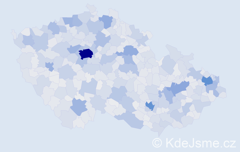 Jméno: 'Iveta', počet výskytů 36565 v celé ČR